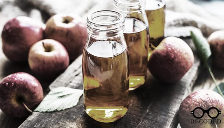درمان بوی بد زیربغل با سرکه سیب