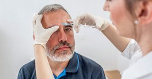 بوتاکس پیشانی